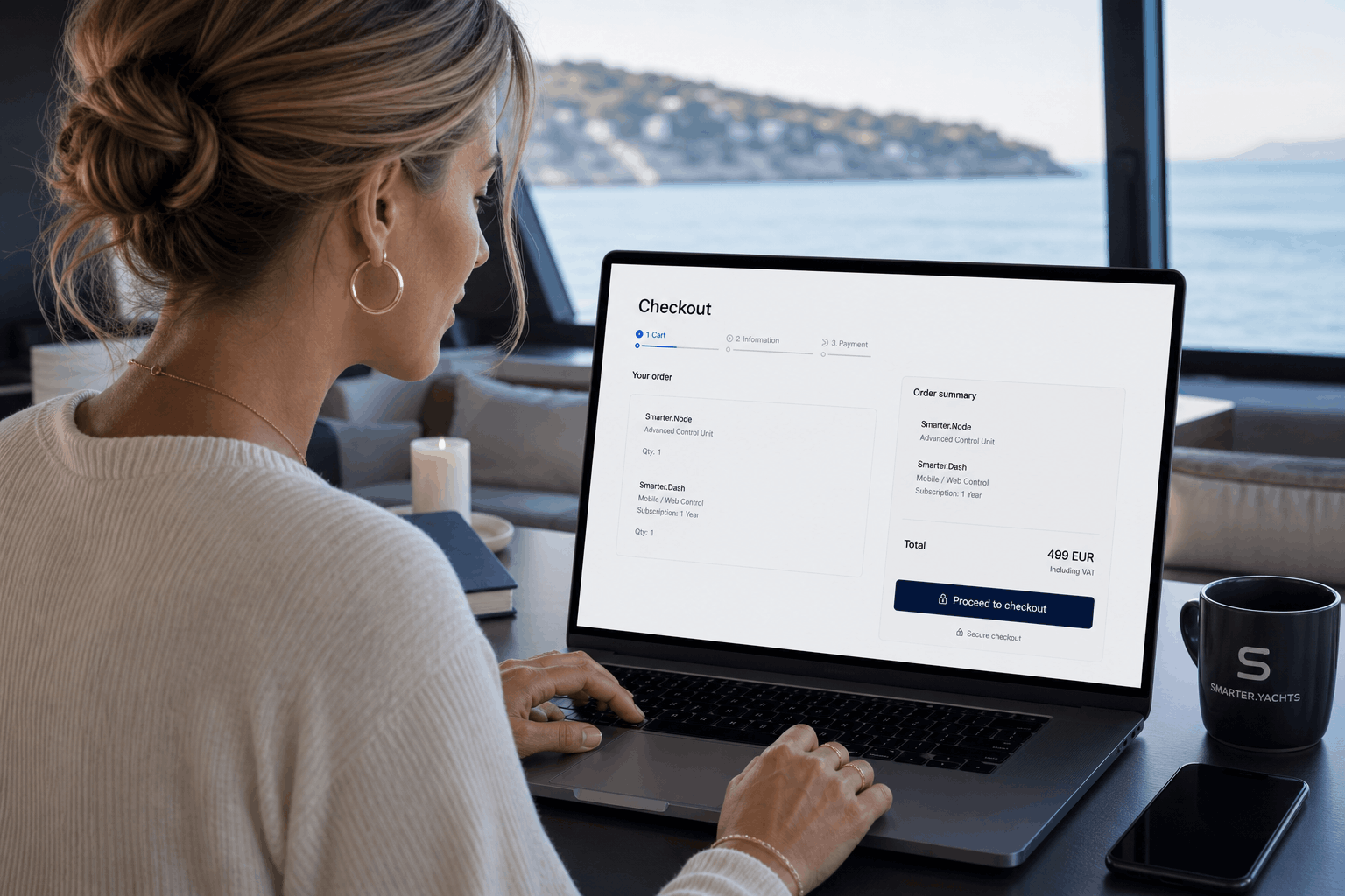 Smarter.Yachts Node hardware and software packages