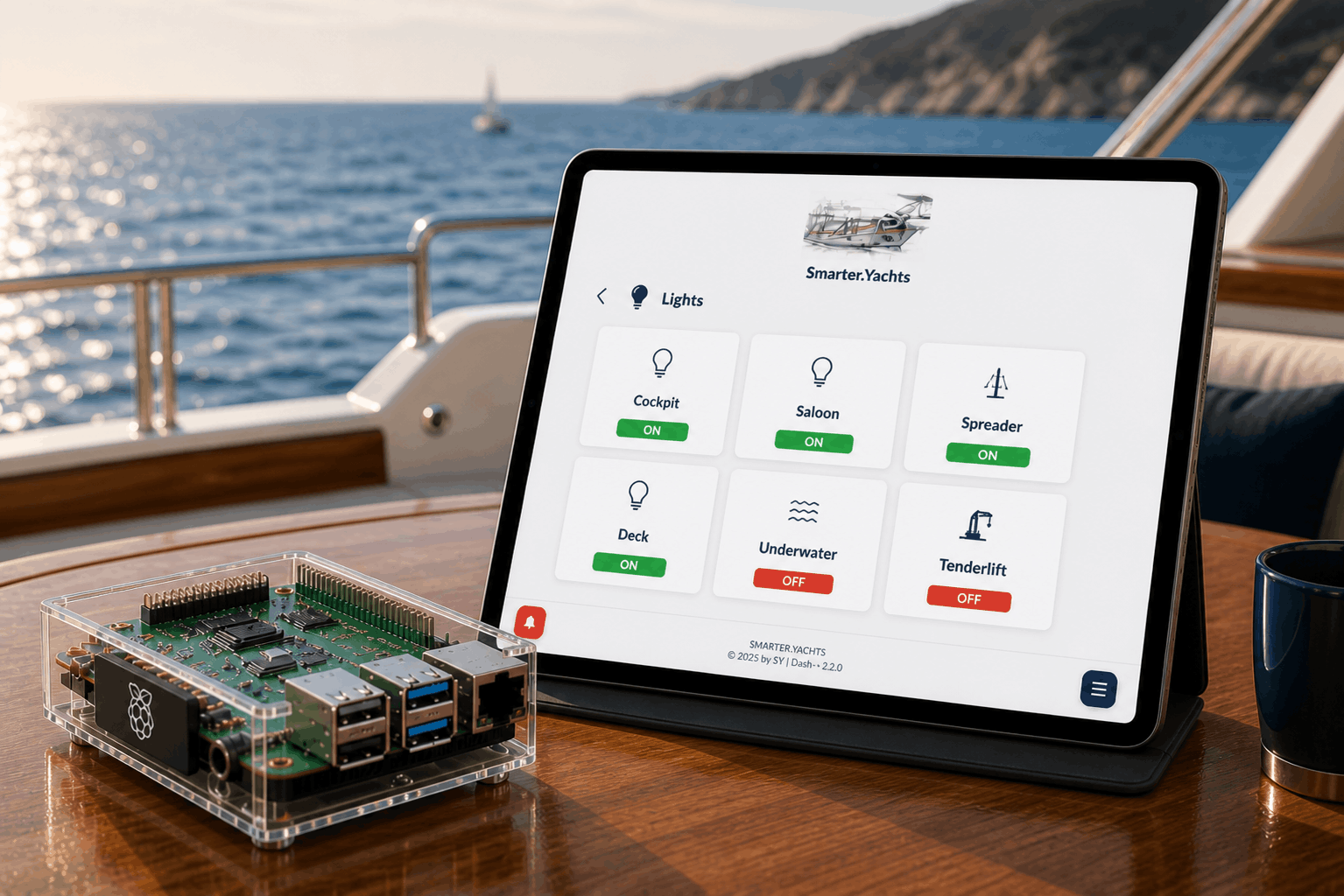 Smarter.Yachts Dash Platform