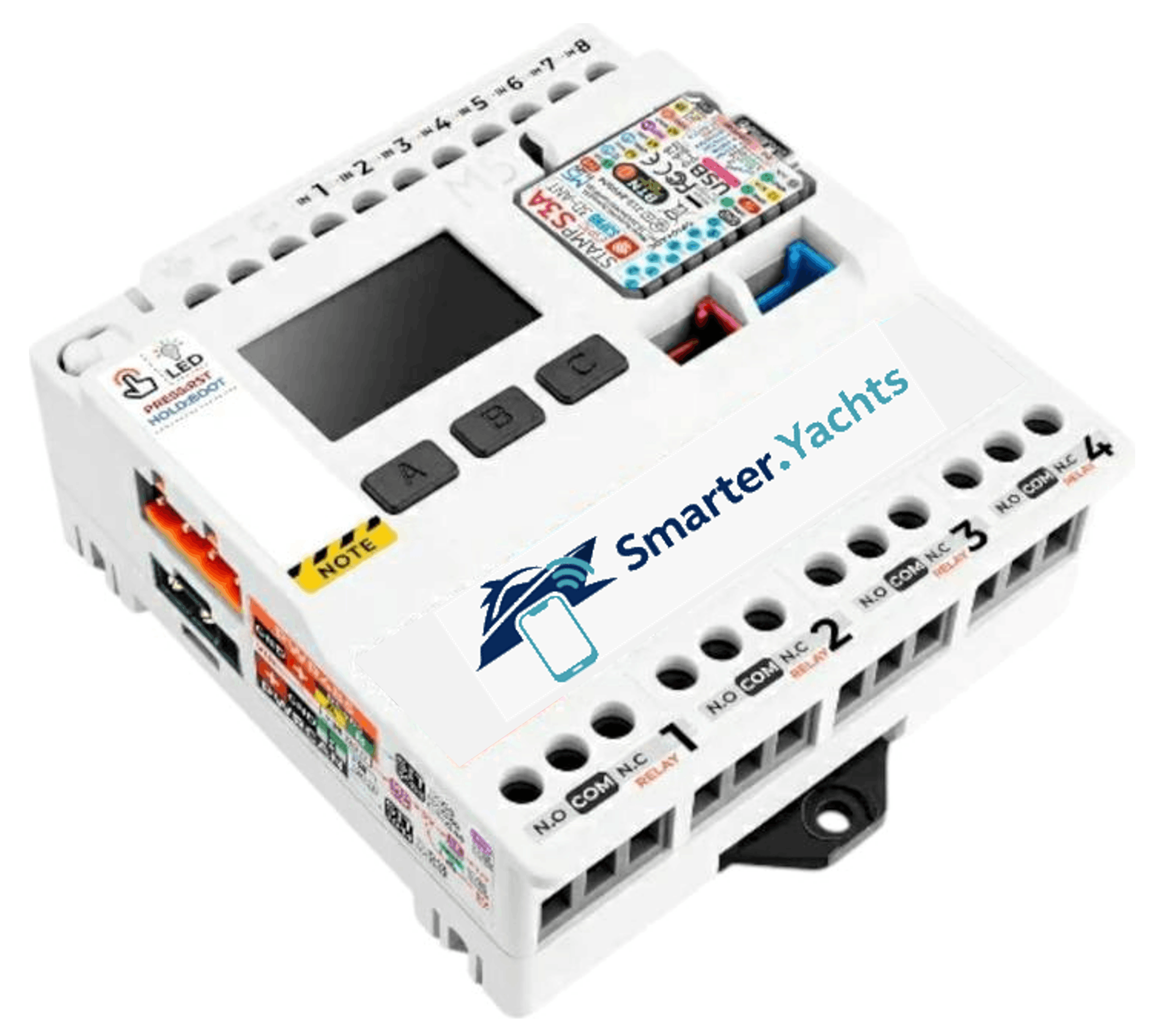 Smarter.Yachts Node marine automation controller hardware