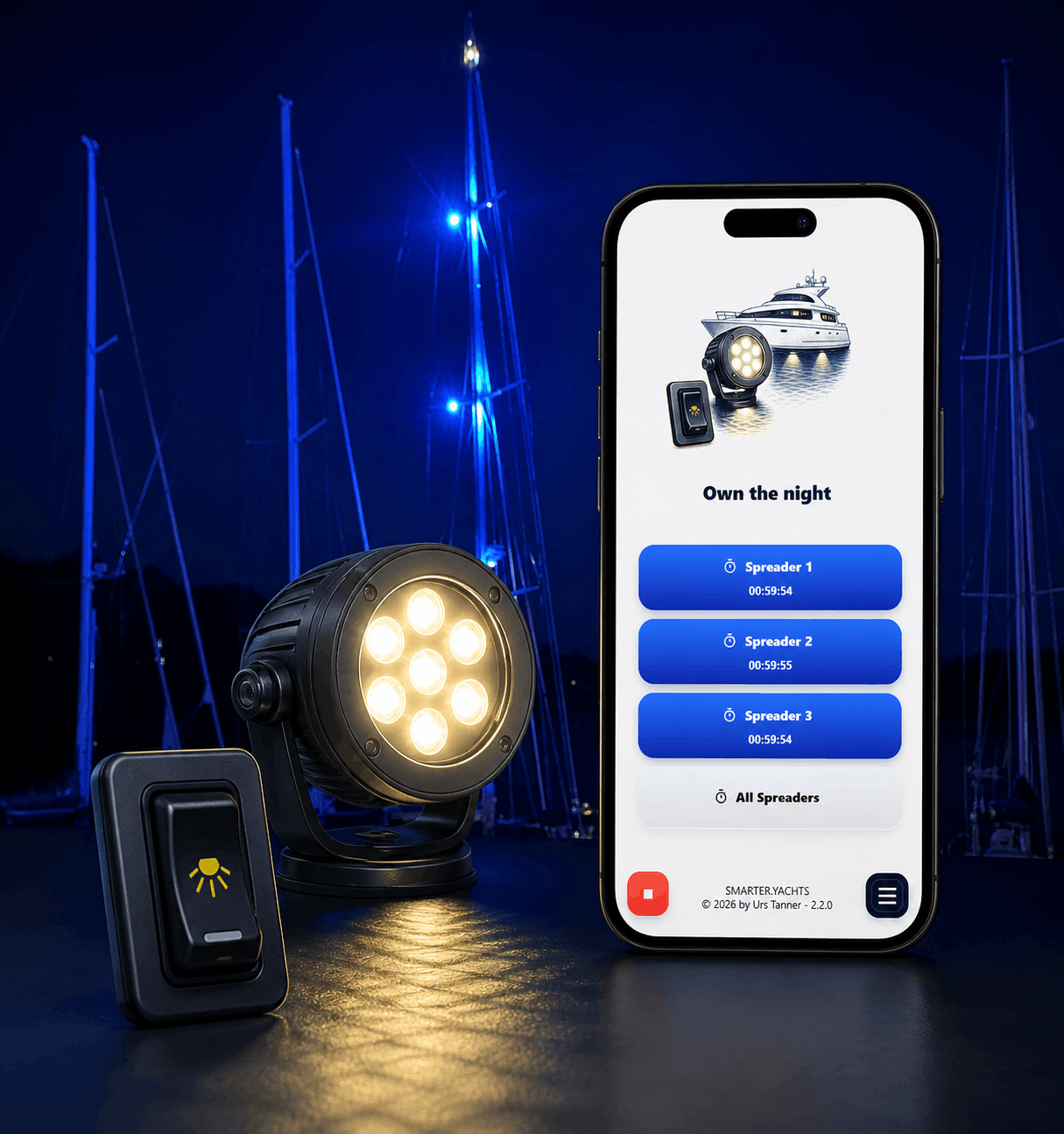 Spreader Light Control