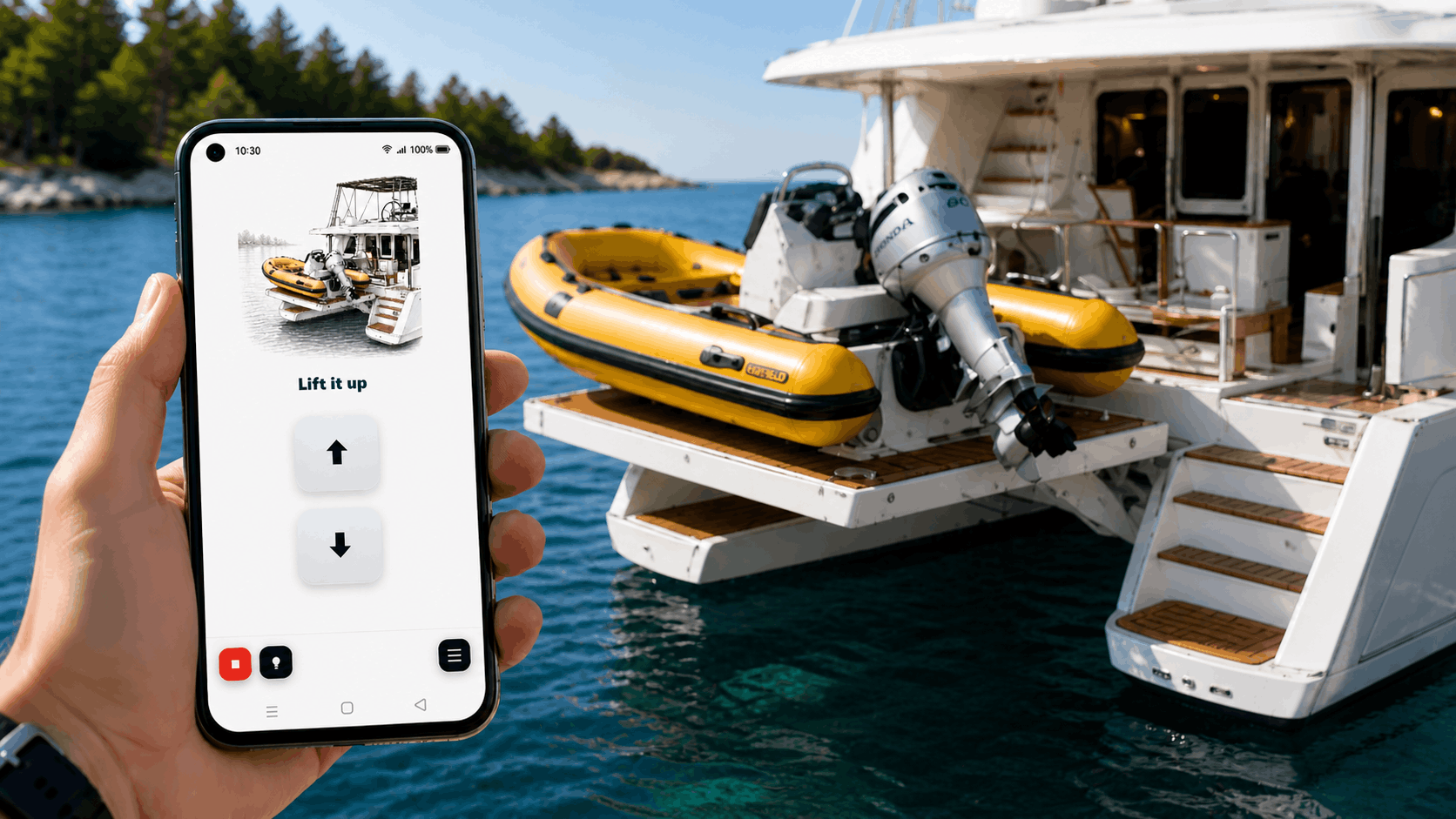 One-Touch Tenderlift Control