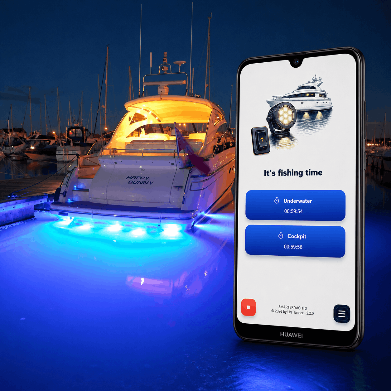 Underwater Light Control